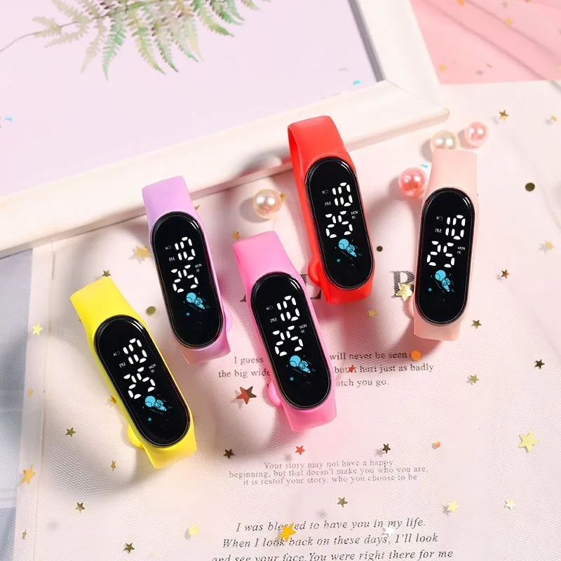 Kawaii inteligentny zegarek dl – Smartwatch Digital Watches For Kid Girl recenzja i cena