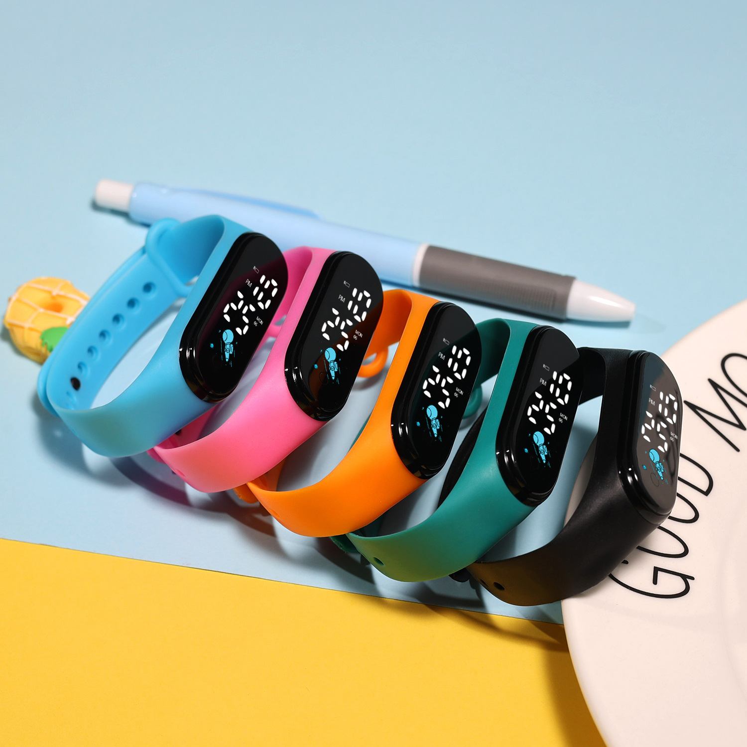 Kawaii inteligentny zegarek dl – Smartwatch Digital Watches For Kid Girl recenzja i cena
