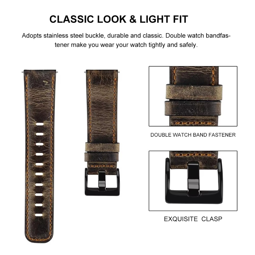 Klasyczna skórzana bransoleta  – Smartwatch Vintage Watches For Women recenzja i cena
