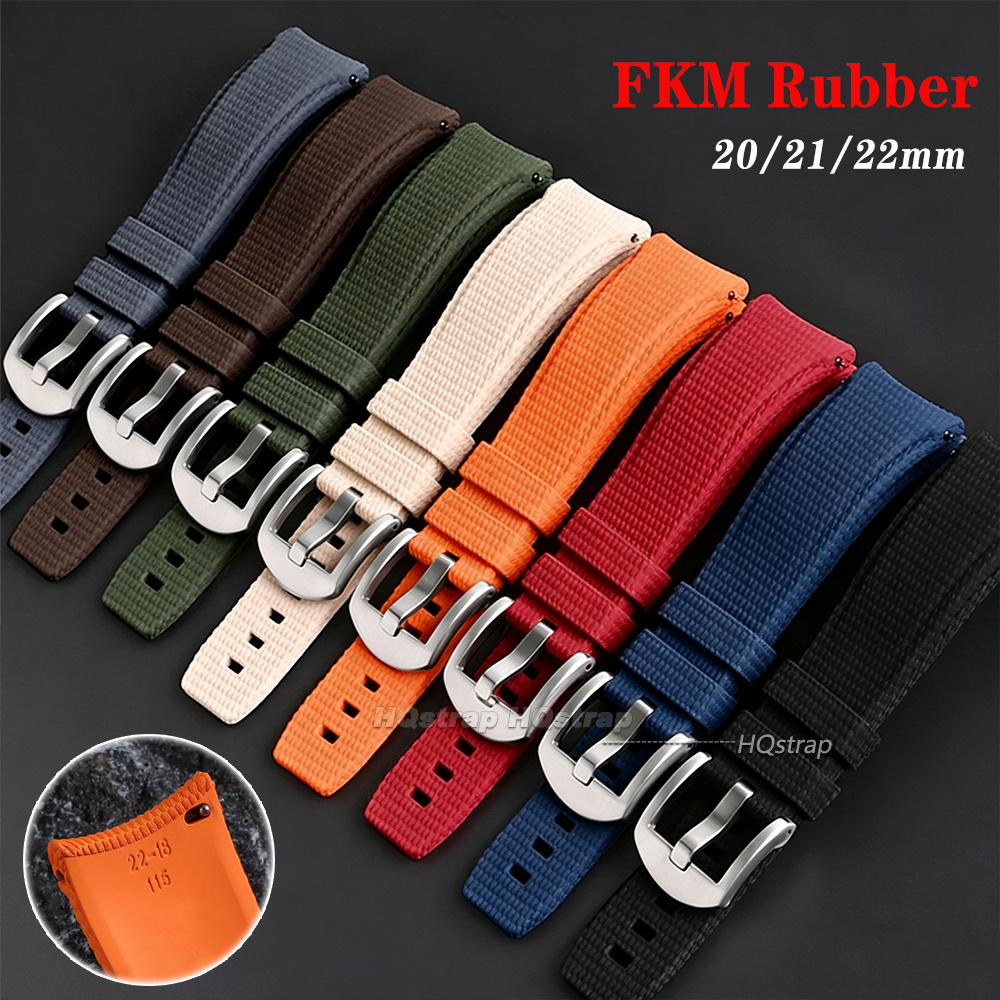 Pasek do zegarka z gumy FKM 20 – Watches Rolex Smartwatch recenzja i cena