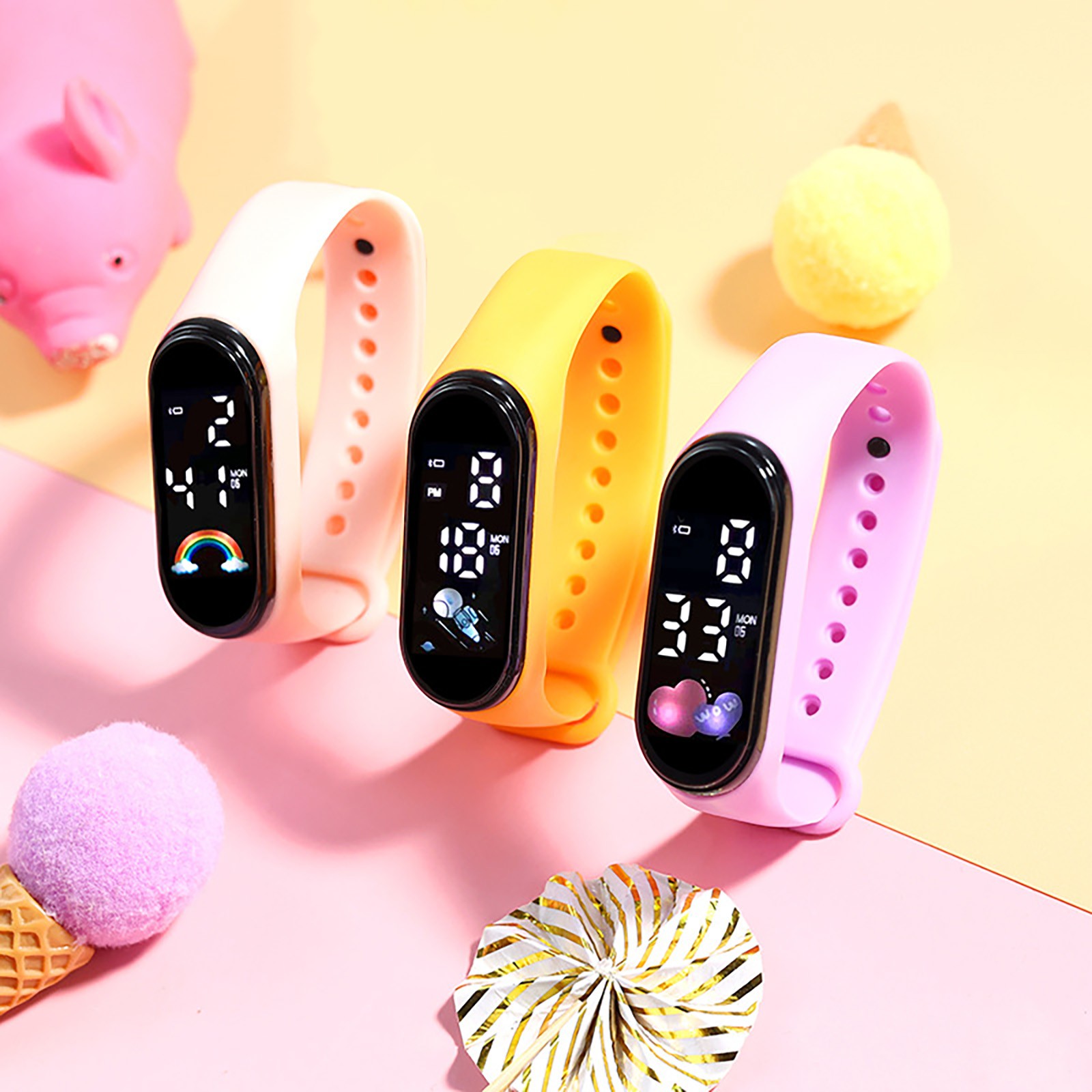 Zegarek dla dzieci, prezent ur – Smartwatch Digital Watches For Kid Girl recenzja i cena