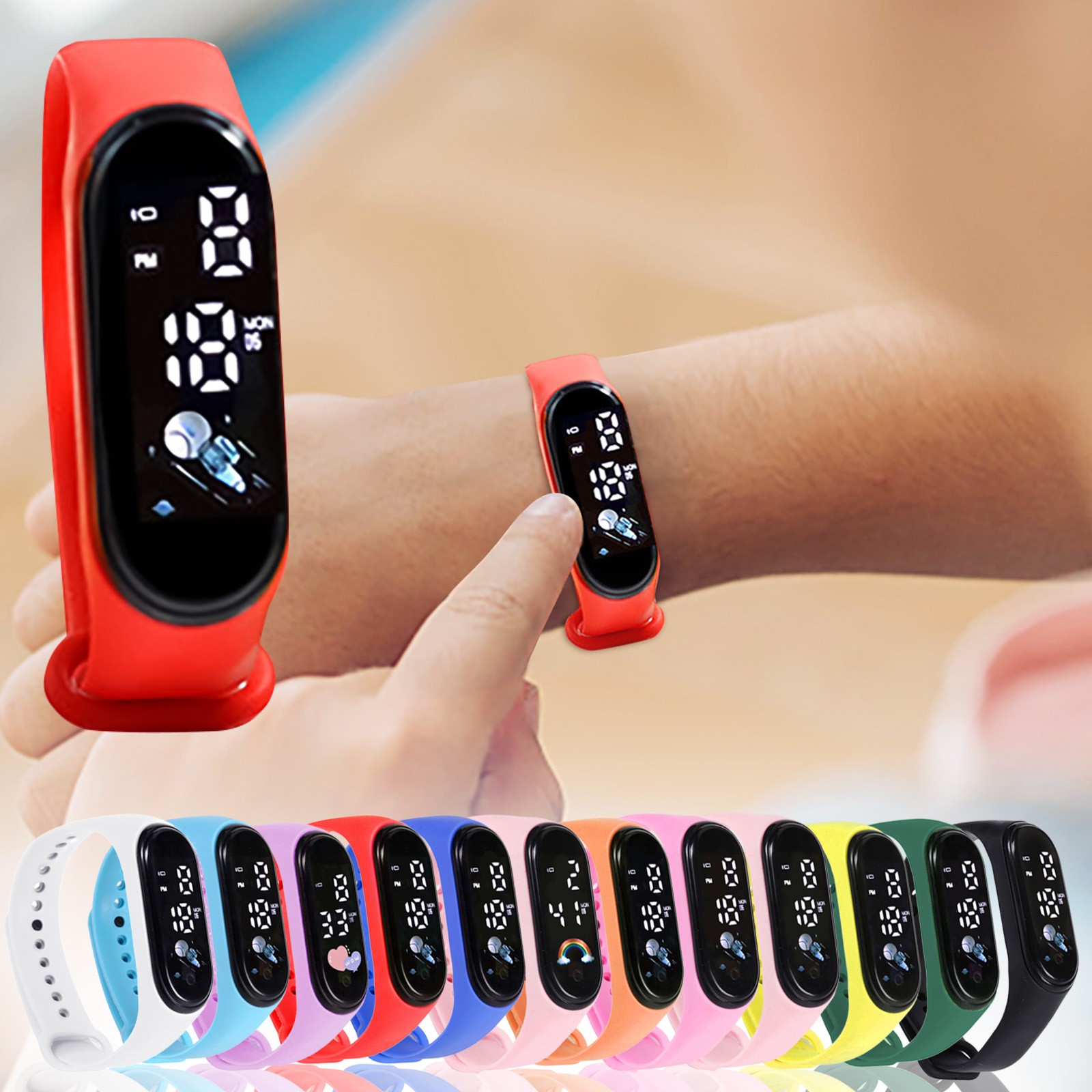 Zegarek dla dzieci, prezent ur – Smartwatch Digital Watches For Kid Girl recenzja i cena